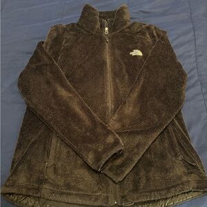 The North Face Women's Dark Brown Teddy Jacket